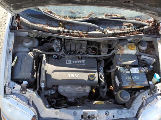 KL1TD66658B133943 - 2008 CHEVROLET AVEO BASE Gümüş foto 11