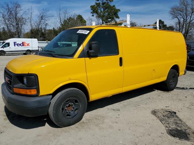 1GT2GUBA0A1901415 - 2010 GMC SAVANA G3500 YELLOW photo 1