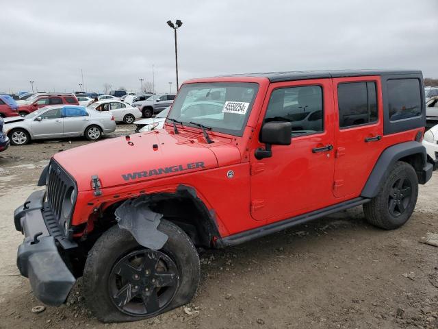 1C4BJWDG6GL137503 - 2016 JEEP WRANGLER U SPORT RED photo 1