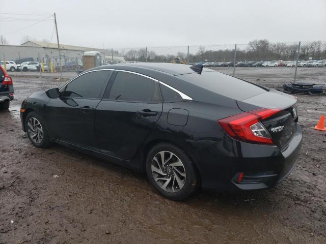 2HGFC2F77HH551018 - 2017 HONDA CIVIC EX BLACK photo 2