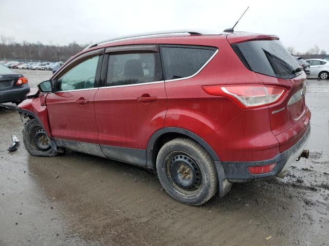 1FMCU9J99EUD84357 - 2014 FORD ESCAPE TITANIUM RED photo 2