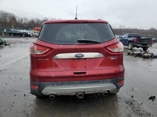 1FMCU9J99EUD84357 - 2014 FORD ESCAPE TITANIUM RED photo 6