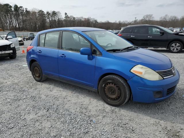 3N1BC13E18L460329 - 2008 NISSAN VERSA S BLUE photo 4