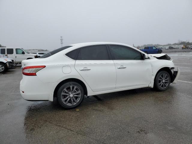 3N1AB7AP7DL692143 - 2013 NISSAN SENTRA S WHITE photo 3