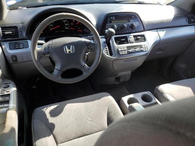 5FNRL38448B026752 - 2008 HONDA ODYSSEY EX BLUE photo 8