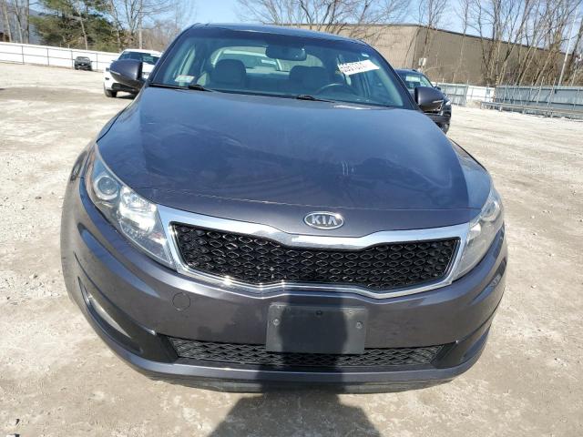 KNAGN4A75B5088520 - 2011 KIA OPTIMA EX GRAY photo 5