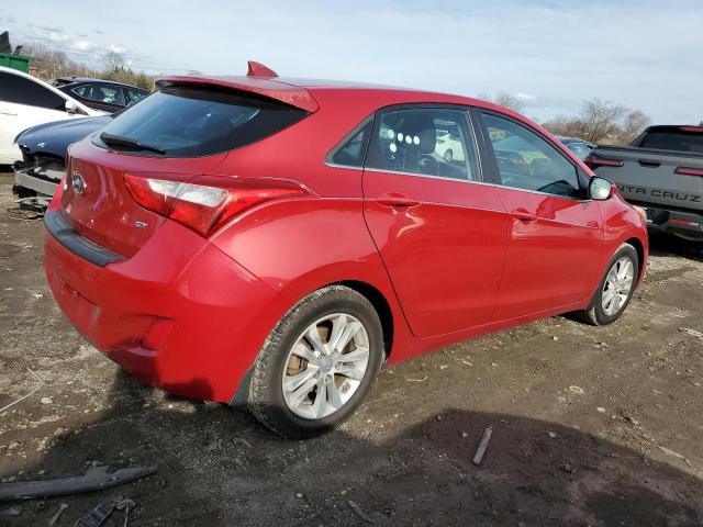 KMHD35LE2DU153017 - 2013 HYUNDAI ELANTRA GT RED photo 3