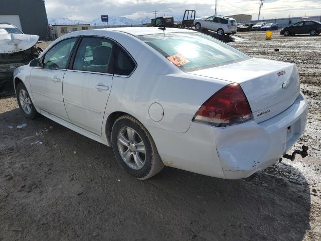 2G1WA5E30D1191641 - 2013 CHEVROLET IMPALA LS WHITE photo 2