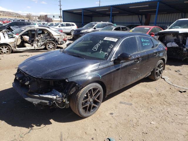 19XFL1H89NE008520 - 2022 HONDA CIVIC SPORT TOURING BLACK photo 1