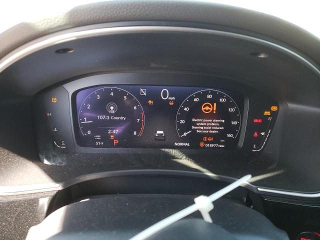 19XFL1H89NE008520 - 2022 HONDA CIVIC SPORT TOURING BLACK photo 9