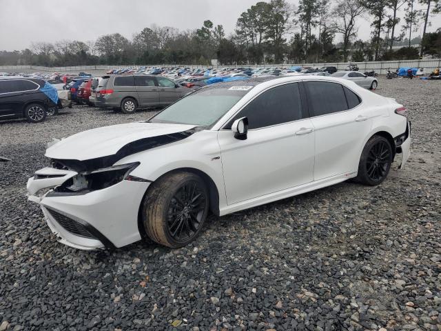 4T1K61AK4MU476453 - 2021 TOYOTA CAMRY XSE WHITE photo 1