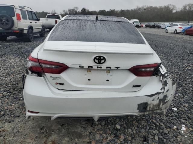 4T1K61AK4MU476453 - 2021 TOYOTA CAMRY XSE WHITE photo 6