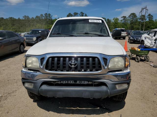 5TEGN92N24Z432687 - 2004 TOYOTA TACOMA DOUBLE CAB PRERUNNER WHITE photo 5