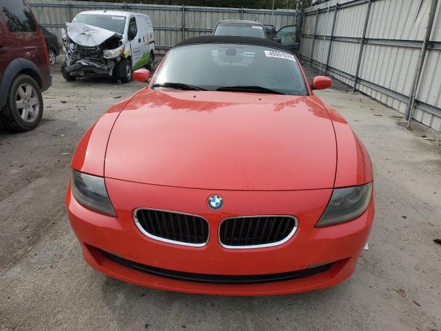 4USBU335X6LW68122 - 2006 BMW Z4 3.0 RED photo 5