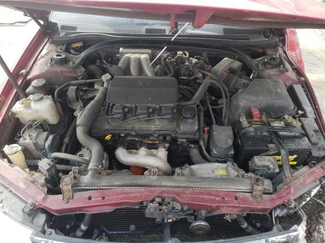 2T1CF22P9YC311221 - 2000 TOYOTA CAMRY SOLA SE RED photo 11