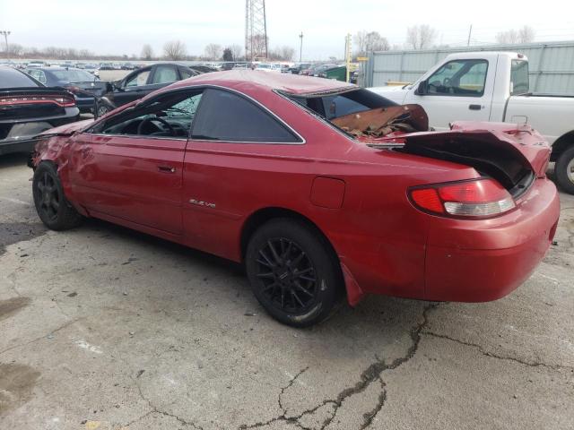 2T1CF22P9YC311221 - 2000 TOYOTA CAMRY SOLA SE RED photo 2