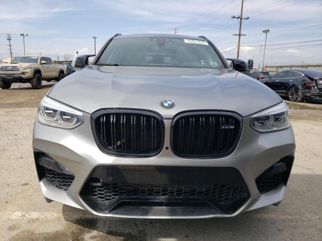 5YMUJ0C02L9C47802 - 2020 BMW X4 M COMPETITION GRAY photo 5