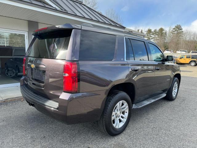 1GNSKBKC5FR110575 - 2015 CHEVROLET TAHOE K1500 LT GRAY photo 4