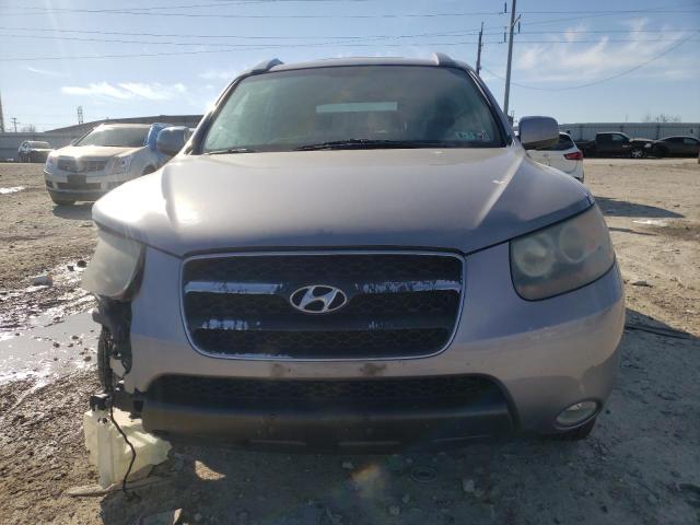 5NMSH73E77H011234 - 2007 HYUNDAI SANTA FE SE GRAY photo 5