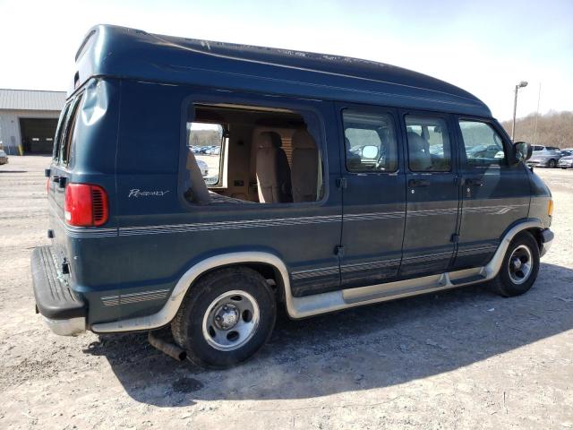 2B6HB11Y42K125368 - 2002 DODGE RAM VAN B1500 TEAL photo 3