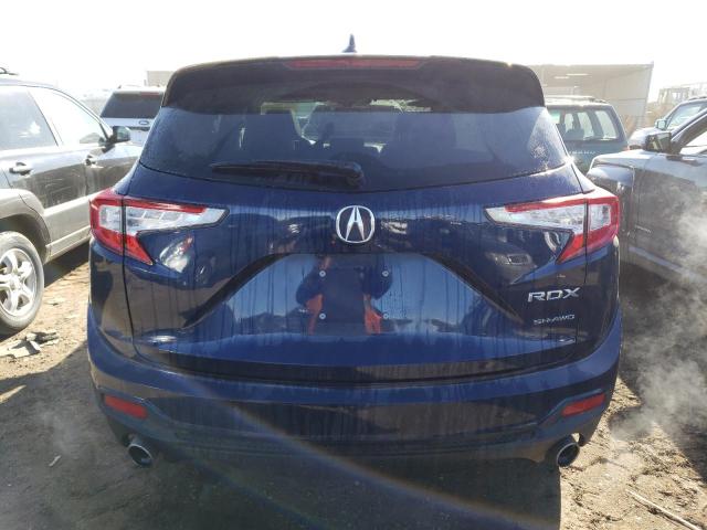 5J8TC2H52ML000328 - 2021 ACURA RDX TECHNOLOGY BLUE photo 6