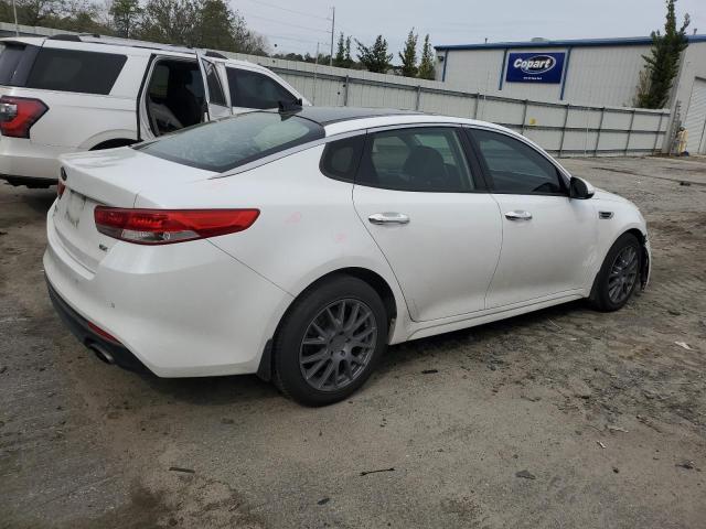 5XXGU4L31GG120589 - 2016 KIA OPTIMA EX WHITE photo 3