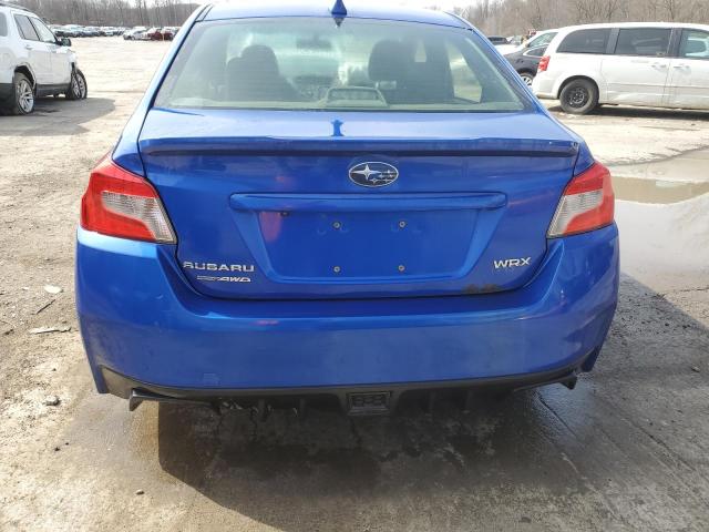 JF1VA1G6XF9813651 - 2015 SUBARU WRX LIMITED BLUE photo 6