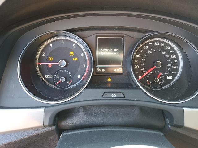 1V25C2CA1LC201260 - 2020 VOLKSWAGEN ATLAS CROS SE BLACK photo 9