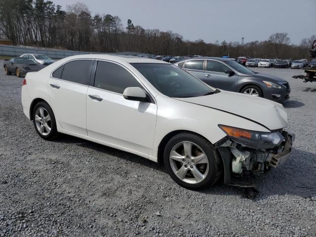 JH4CU2F68AC013649 - 2010 ACURA TSX WHITE photo 4