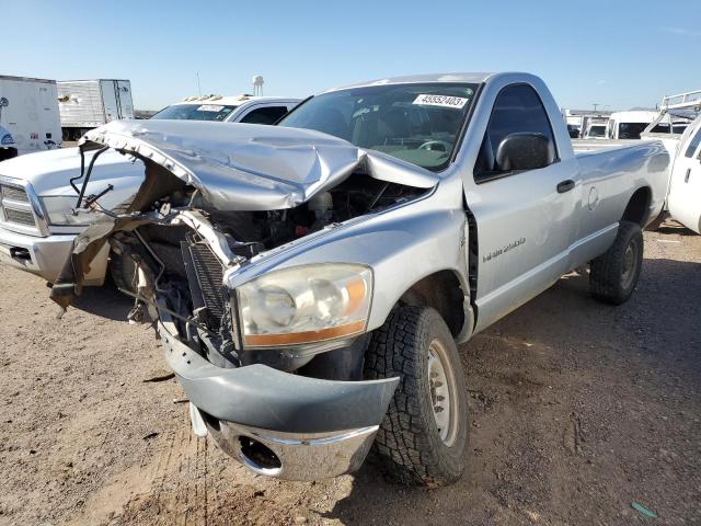 3D7KS26D56G255830 - 2006 DODGE RAM 2500 ST SILVER photo 1