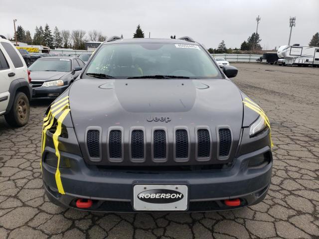 1C4PJMBS0GW241131 - 2016 JEEP CHEROKEE TRAILHAWK CHARCOAL photo 5