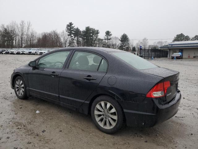 2HGFA16879H548209 - 2009 HONDA CIVIC EX BLACK photo 2