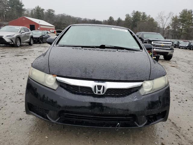 2HGFA16879H548209 - 2009 HONDA CIVIC EX BLACK photo 5