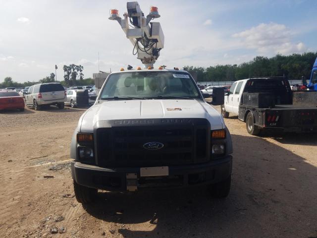 1FD4F46Y08EE09680 - 2008 FORD F450 SUPER DUTY WHITE photo 11