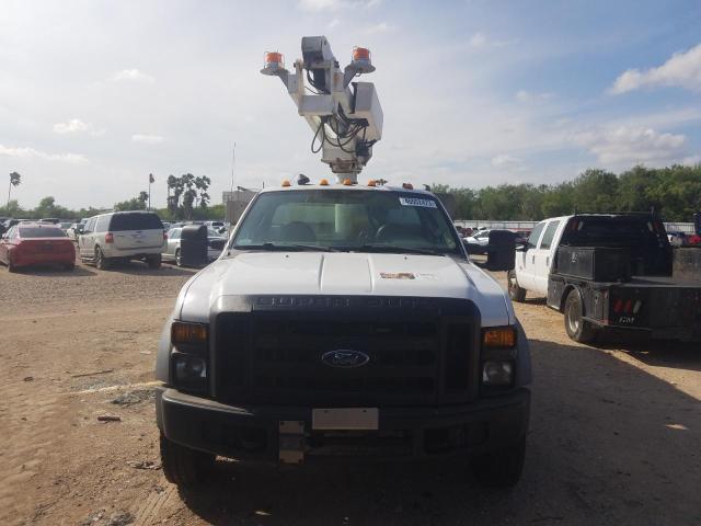 1FD4F46Y08EE09680 - 2008 FORD F450 SUPER DUTY WHITE photo 5