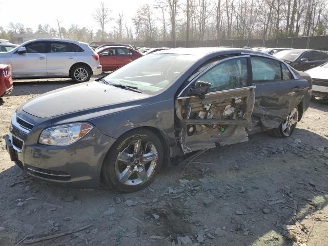 1G1ZH57B19F243257 - 2009 CHEVROLET MALIBU 1LT GRAY photo 1