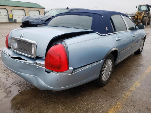 1LNHM81W75Y612225 - 2005 LINCOLN TOWN CAR SIGNATURE BLUE photo 3