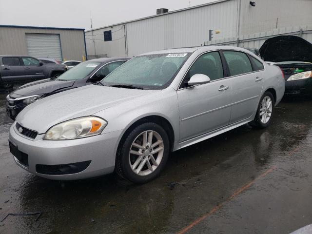 2G1WC5E38E1107478 - 2014 CHEVROLET IMPALA LIM LTZ SILVER photo 1