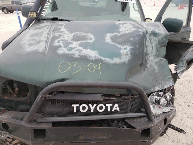 JT3HN86R8X0256409 - 1999 TOYOTA 4RUNNER SR5 GREEN photo 11