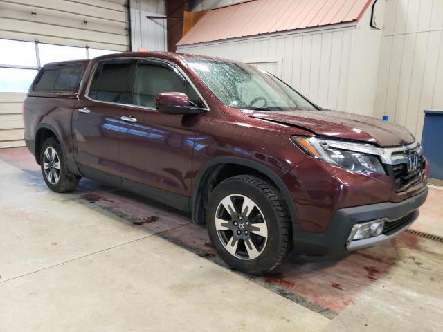 5FPYK3F76KB004732 - 2019 HONDA RIDGELINE RTL BURGUNDY photo 4