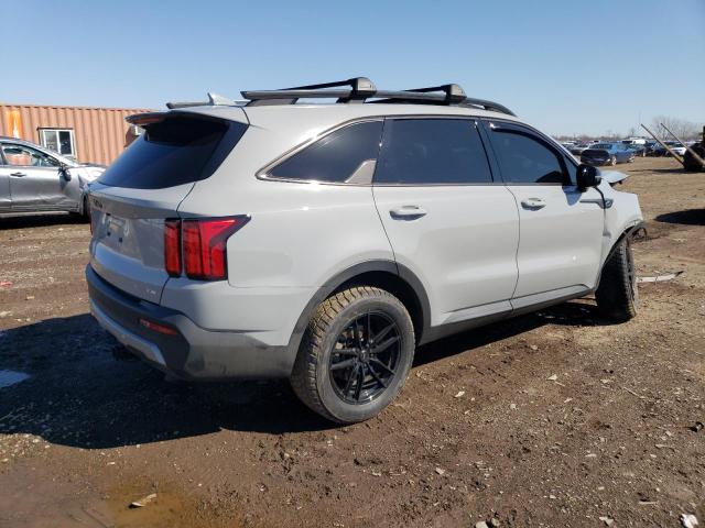 5XYRKDLF2PG162936 - 2023 KIA SORENTO SX GRAY photo 3