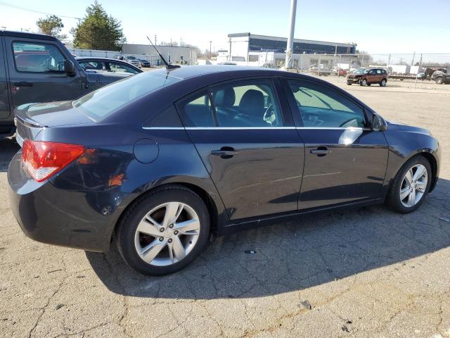 1G1P75SZ7E7296208 - 2014 CHEVROLET CRUZE BLUE photo 3