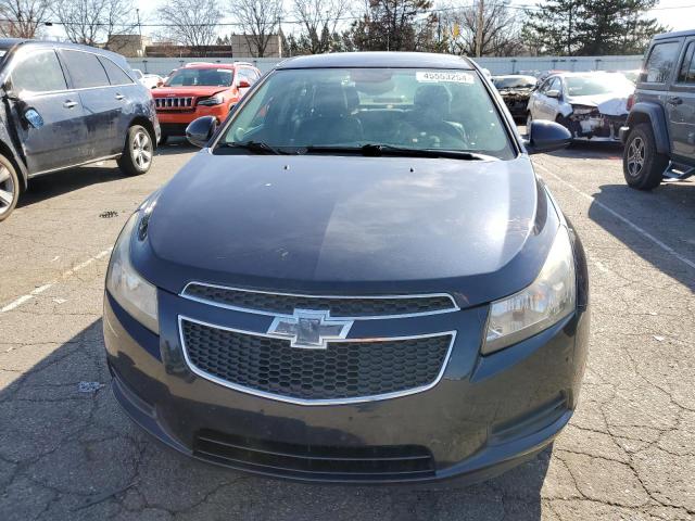 1G1P75SZ7E7296208 - 2014 CHEVROLET CRUZE BLUE photo 5