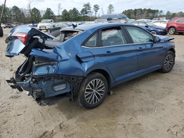 3VWE57BU5KM230095 - 2019 VOLKSWAGEN JETTA SEL BLUE photo 3