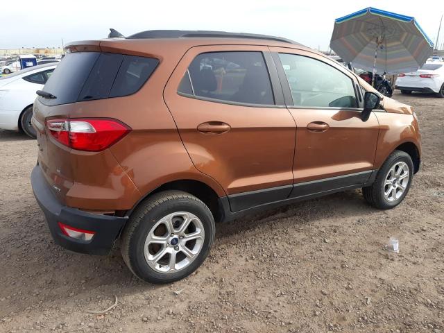MAJ6P1UL0JC209650 - 2018 FORD ECOSPORT SE BROWN photo 3