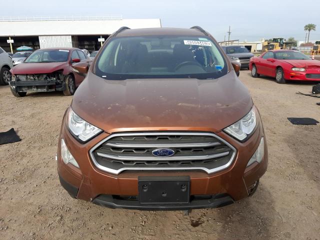 MAJ6P1UL0JC209650 - 2018 FORD ECOSPORT SE BROWN photo 5