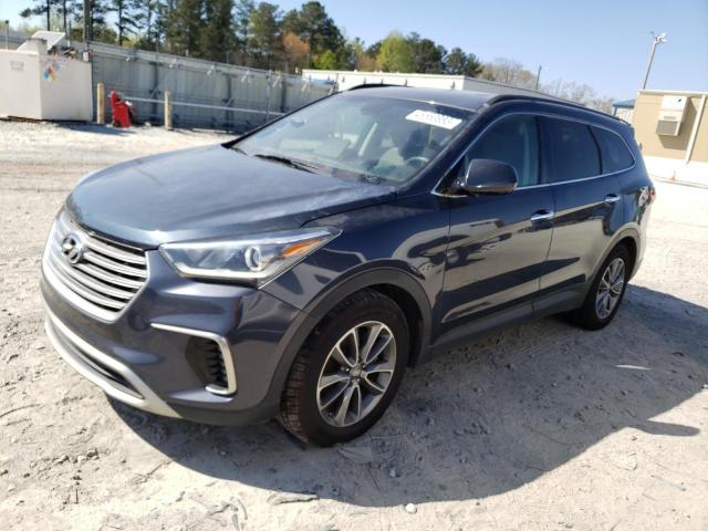 KM8SMDHFXHU178477 - 2017 HYUNDAI SANTA FE SE GREEN photo 1