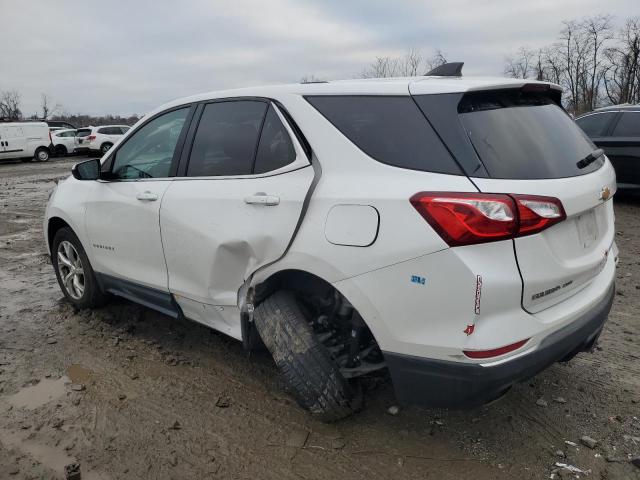 2GNAXKEX6J6144444 - 2018 CHEVROLET EQUINOX LT WHITE photo 2