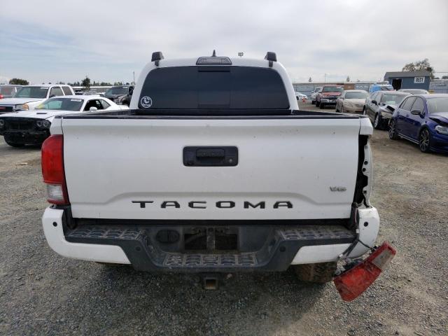 3TMCZ5AN2HM056699 - 2017 TOYOTA TACOMA DOUBLE CAB WHITE photo 6