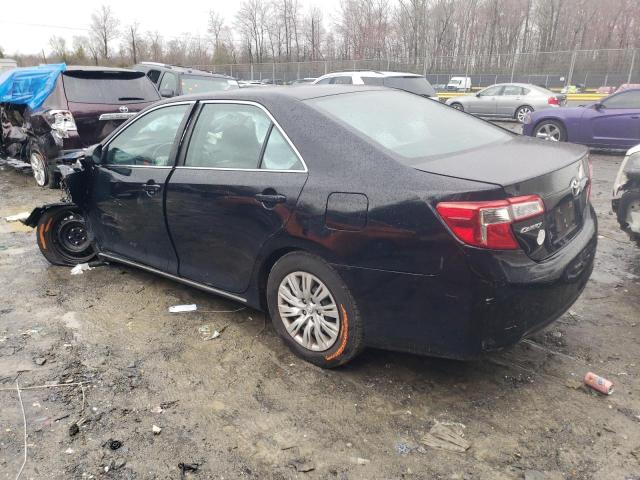 4T4BF1FKXCR247613 - 2012 TOYOTA CAMRY BASE BLACK photo 2